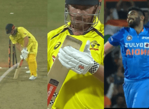 Yorker King Bumrah clean bowled Finch with a precise yorker, Finch was forced to praise