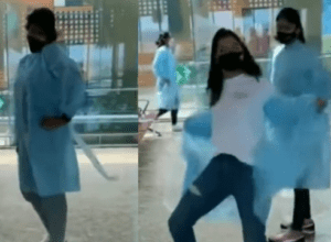 Video: Women's cricket team did ramp walk in PPE kit at airport, Jhulan was a showstopper, Harleen made headlines