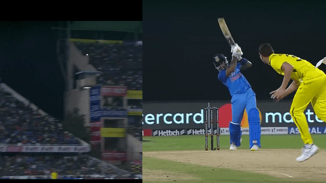 F98921F1-5F6E-4A23-912A-F2D45FECF541 Suryakumar Yadav played a stormy innings of 69 runs in 36 balls, destroyed AUS,