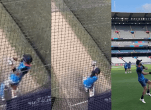 Video: Virat Kohli created panic in the net session before the match with Pakistan, practiced tremendous catching with hook, pull shot