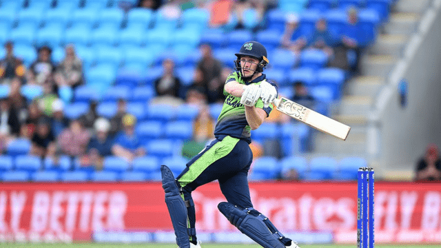 WI vs IRE: Paul Stirling created havoc, played an innings of 66 runs, WI out of WC, the reverberation of this six will be remembered, watch video