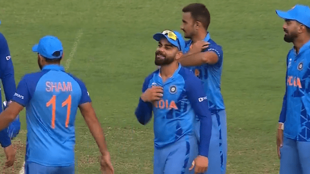 Tim David's work was done by Virat Kohli's rocket throw, would not have thought such an OUT, IND won by 6 runs