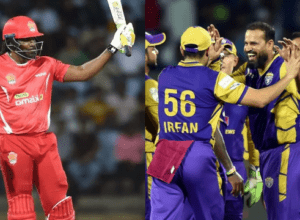 4,4,6,4,6 Chris Gayle blew Yusuf Pathan's ball, Yusuf took revenge in this way, Bhilwara trampled Gujarat by 5 wickets