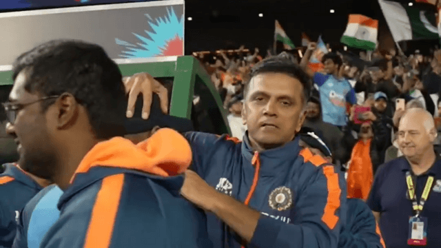 Video: After the victory, Rahul Dravid celebrated the victory very aggressively and enthusiastically, this form was seen for the first time