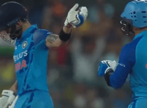 Video: Virat, playing 49 runs, refused to strike, told Karthik to hit a six, won his heart