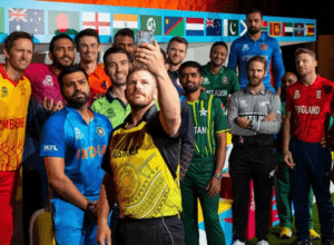 Before the World Cup, Captain Finch took a selfie with the captain of 16 countries, Rohit Sharma sat with Babar not with him