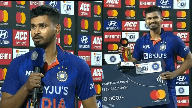 3BDDB823-A72E-4B23-B711-5861F4C1FBC3 IND vs SA: Man of the match Shreyas showed pride, ignoring the coach, captain, gave credit for his performance