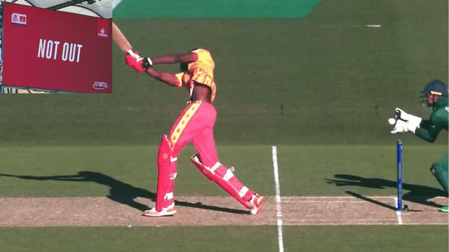 Foul and no ball could not save Zimbabwe's defeat, know the thrill of the last 6 balls