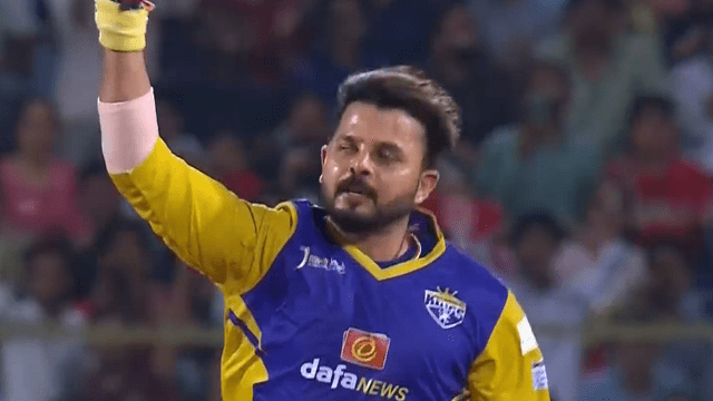 Video: Sreesanth did charisma, first dive and did a surprising run-out by rotating 360 degrees,