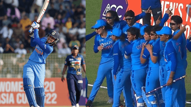 66F9BAF7-01B8-4853-B8D8-9E87E14BC5F0 Smriti Mandhana hit 51 runs off 25 balls, India's capture of Asia Cup for the 7th time, Renuka's havoc, 5 records broken, Sri Lanka lost by 8 wickets