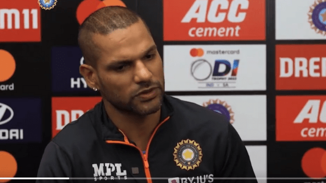 6D9E2563-080F-4EAA-9BCF-D26BDF23A985 Video: Ahead of the Vande series against Africa, Shikhar Dhawan shouted, said the team's enthusiasm increased due to the arrival of new energy