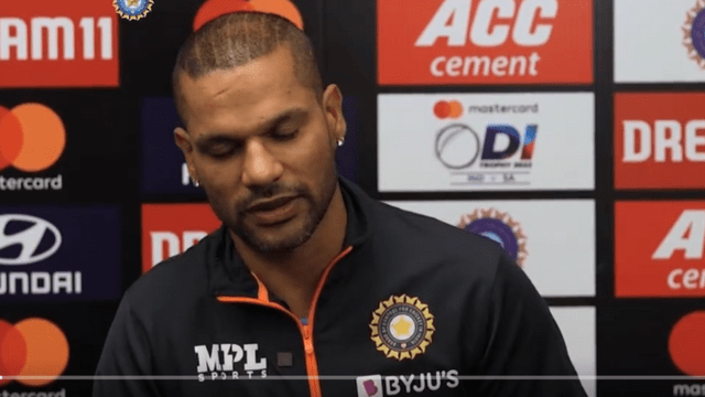 Video: Ahead of the Vande series against Africa, Shikhar Dhawan shouted, said the team's enthusiasm increased due to the arrival of new energy