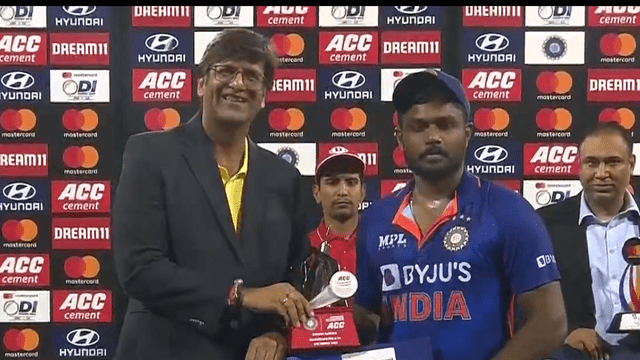 Video: Sanju Samson made 86 runs, smashed 9 fours and 3 sixes, became the Trusted Player of the Match, got so much money