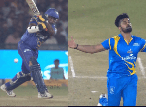 Video: Jayasuriya clean bowled on Vinay Kumar's rocket speed ball, forced to dance uprooted stumps