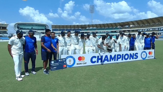 IRANI CUP 2022: Rest of India won the Irani Cup by 8 wickets, Mukesh became the man of the match, got rich, the rest of India captured 29 times
