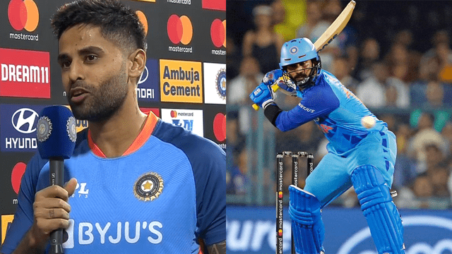 BD5C24F3-4E0C-4263-AD67-51B7225FBEAB Suryakumar told why Dinesh Karthik was sent at number 4, said seeing the batting, my position is in danger