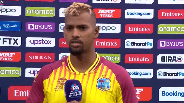 Nicholas Pooran gets emotional after World Cup exit, blames himself for the loss, "We let our fans and ourselves down"