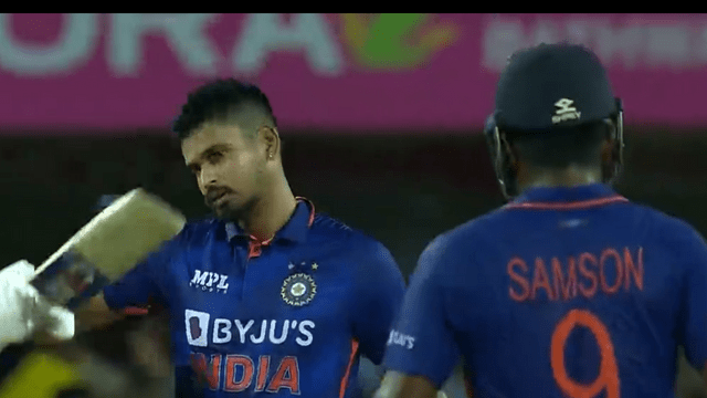 Sanju Samson smashes 95m six on rabada over 