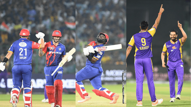 E52979E2-5F16-43F0-8454-7E17C6720B32 Ross Taylor-Johnson created havoc, Nurse's storm, created furore after 21/4 wickets fell, India Capitals scored 211 runs, made this record