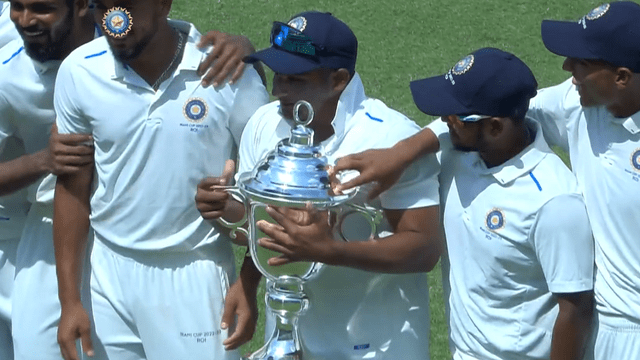 IRANI CUP 2022: Rest of India won the Irani Cup by 8 wickets, Mukesh became the man of the match, got rich, the rest of India captured 29 times
