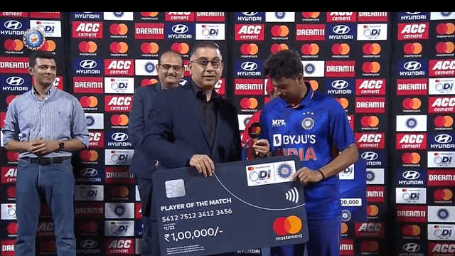 Man of the match kuldeep