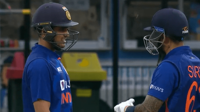 Shubman Gill hit 45 runs, hit the leg side with a "monster six", Matt Henry-Tim Southee shocked