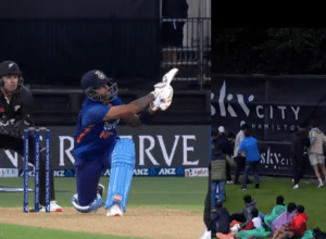 Suryakumar's "rocket sixes" blew Santner's senses, hitting 34 runs off 25 balls, narrowly saved the ball from going out of the stadium