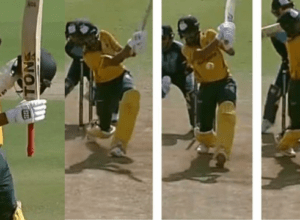 Rituraj made world record by hitting 7 consecutive sixes in 1 over, 16 sixes in an innings of 220 runs