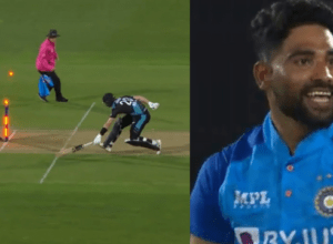 Mo. Siraj's "rocket throw" did Adam Milne's work, stumps blown from 16 meters away created a ruckus