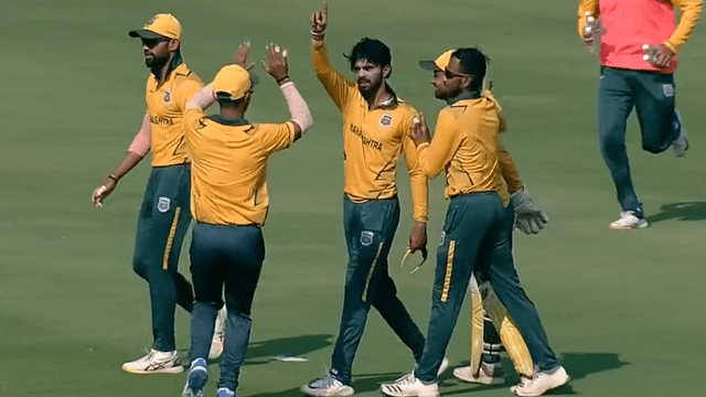 Maharashtra vs Assam, 2nd semi final 