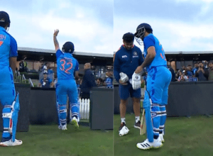 IND vs NZ: Ishan Kishan made a mistake in the live match, brought both gloves with the same hand, know what happened then