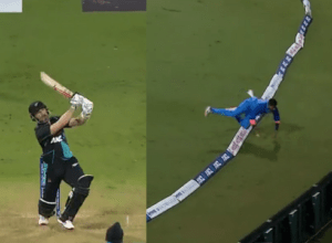 Shreyas became "Superman", Shreyas turned water on Williamson's monster hit, won hearts by miraculous fielding