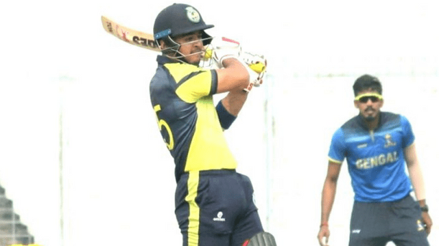 Riyan Parag wreaked havoc with 174 from SR of 150, chased 350 runs with 12 fours and 12 sixes, crushed Jammu by 7 wickets