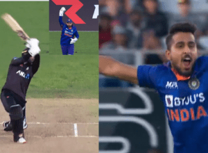 Umran Malik made Kanway helpless by bowling "rocket speed", wreaked havoc by bowling at a speed of 153 km