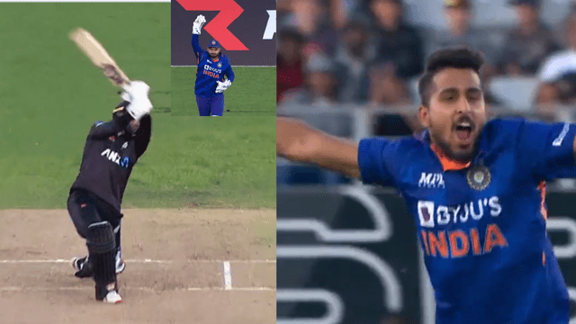 EC85D095-C2F2-49D7-9115-CAF4D57F1F9B Umran Malik made Kanway helpless by bowling