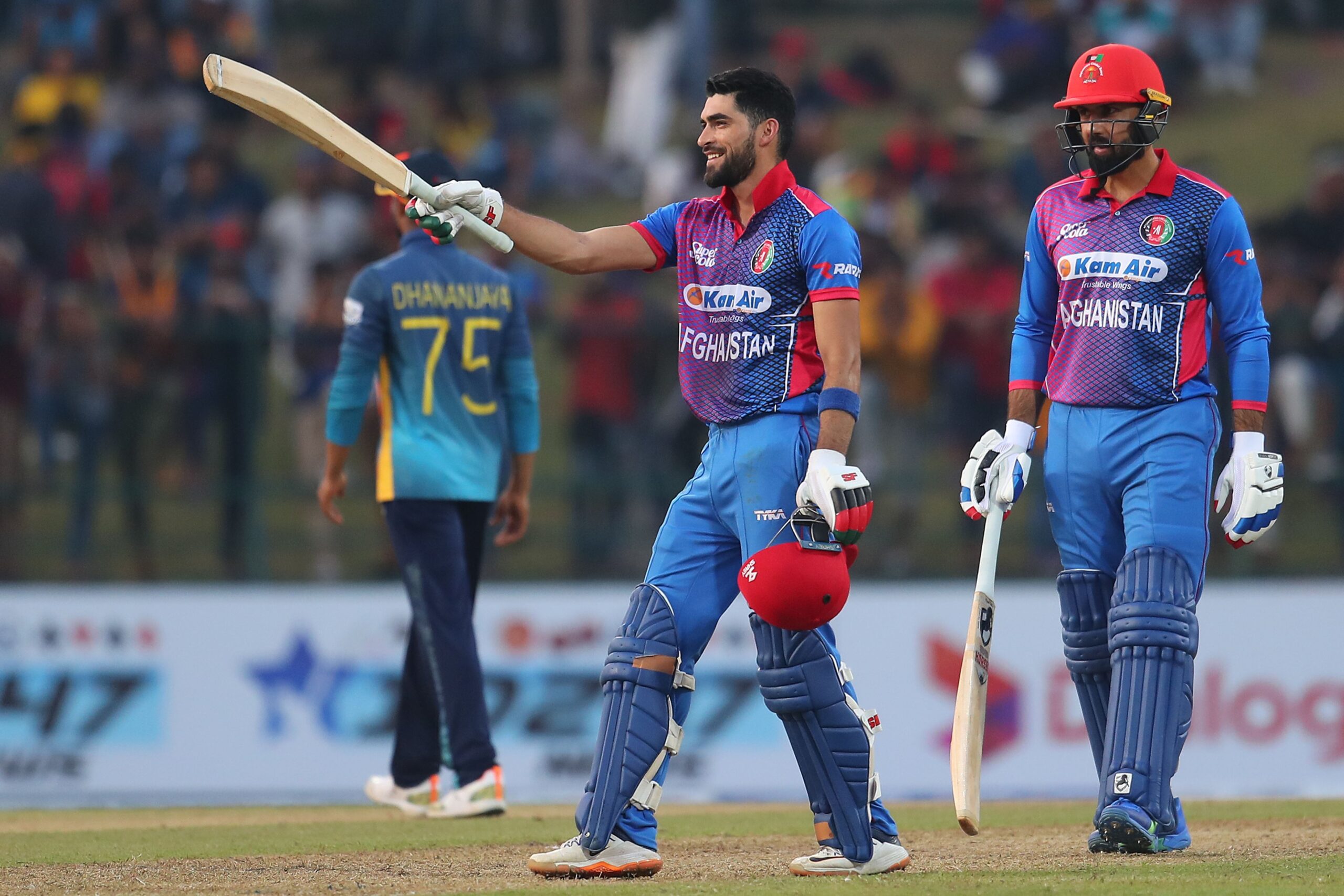 Catch missed by Rashid Khan in the last over and hit 2 sixes, AFG won the series Sri Lanka