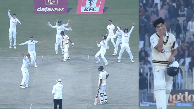 25B68777-F171-478D-BC22-20EBB200ABF4 PAK vs ENG: England crushed Pakistan by 74 runs, this happened after 20 years, Naseem Shah celebrated by LBW