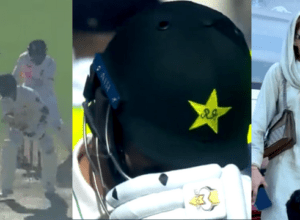 Azhar Ali, playing the last match of his career, was OUT on 0, tears came out of his eyes, his wife was also disappointed