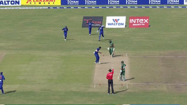 Mo. Siraj's inswing blew Anamul's senses, 1.3 degree swing ball created havoc, broke this record