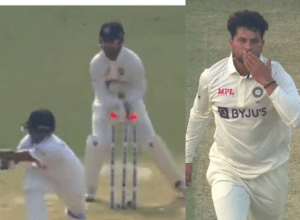 Shakib was playing sweep shots, Kuldeep blew the stumps, blew Shakib's senses