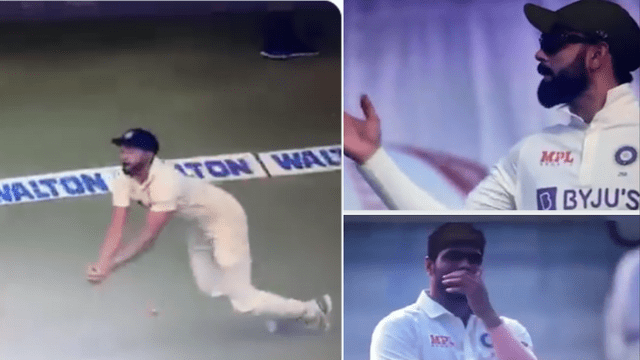 CRICCRANK - 2022-12-22T172329.197 Siraj dropped CATCH on Umesh Yadav's ball, Virat Kohli told the truth, drama happened in LIVE match