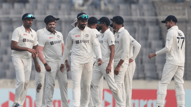 "Mominul Haq" was helpless on Ashwin's carrom ball, mistake in leaving the ball, missed century