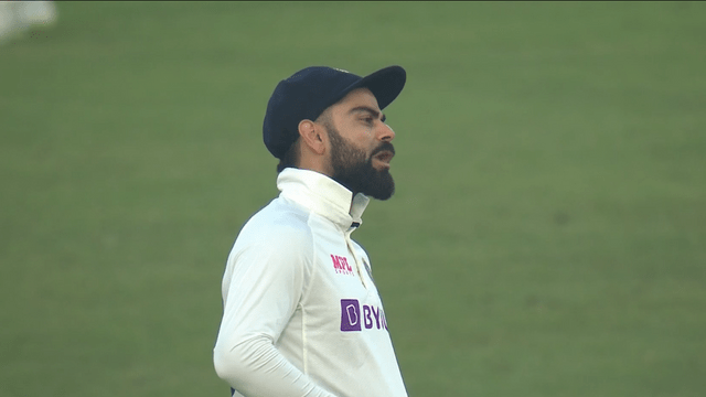 Virat pointed and said, "Take off your shirt too". Kohli's huge anger erupted Bangladeshi player wasting time
