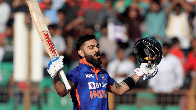 Virat Kohli completed his 72nd century with a magical flick six, reminded Suryakumar, broken Ponting's great record