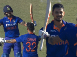 Seeing Ishaan Kishan's double century, Virat started Bhangra, celebrated on the ground