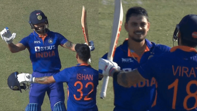 CRICCRANK (24) Seeing Ishaan Kishan's double century, Virat started Bhangra, celebrated on the ground