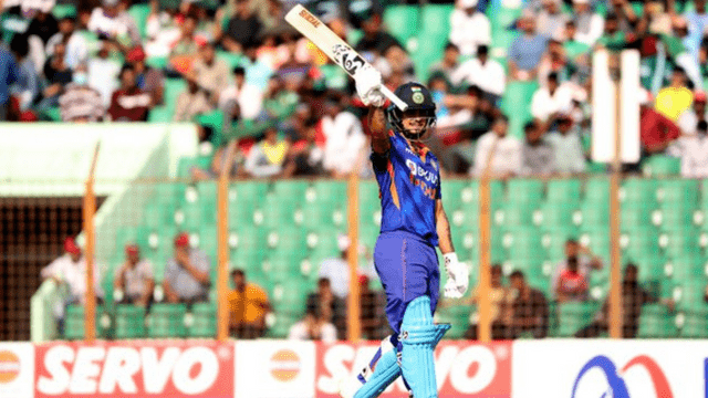 Mustafizur put Ishaan on the score of 199 with a rocket speed "YORKER", Ishaan created history by narrowly escaping