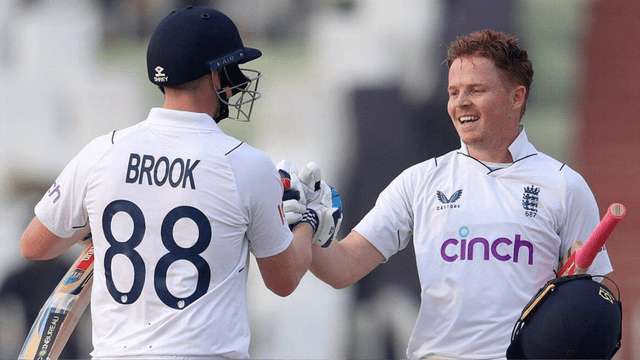 Brook hit 6 fours in 6 balls, shook Shakeel's senses, Ben Stokes laughed fiercely, Test became T20