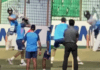 Virat Kohli ready to roar against BAN, hit Akshar's ball in the nets for a stormy six