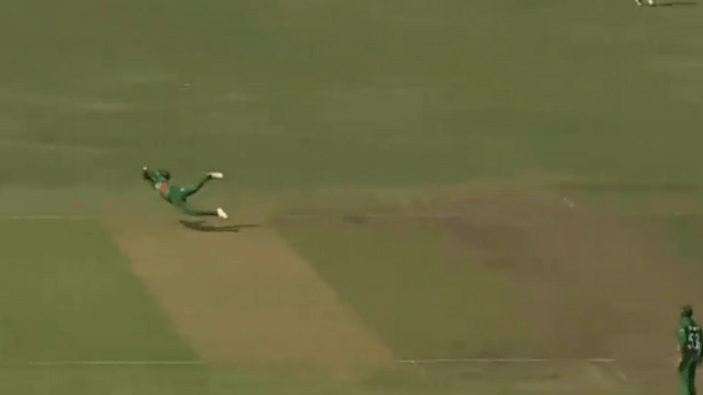 Liton Das became Superman, Virat jumped in the air and caught Virat's impossible catch, Virat was shocked, out for 9 runs